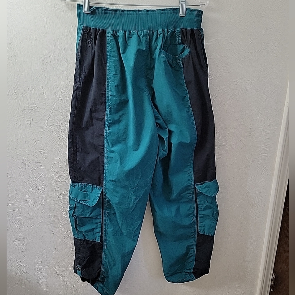Free People Movement Teal and Black Cargo Pants - Picture 12 of 12